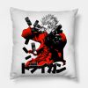 The Stampede Black Throw Pillow Official Haikyuu Merch