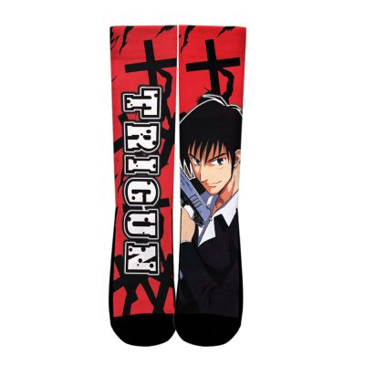 Nicholas D. Wolfwood Socks Trigun Custom Anime Socks