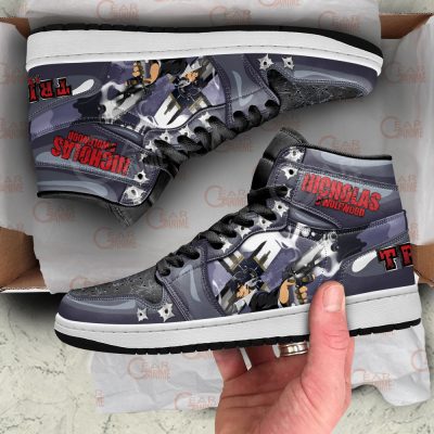 Nicholas D Wolfwood Sneakers Trigun Custom Anime Shoes