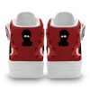 Vash the Stampede Sneakers Air Mid Custom Trigun Anime Shoes