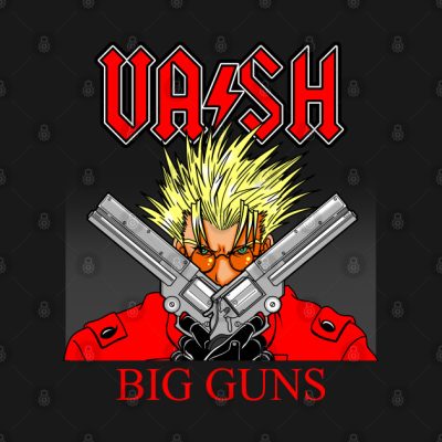 Big Guns Vash The Stampede Trigun Anime Rock Band Hoodie Official Haikyuu Merch