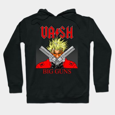 Big Guns Vash The Stampede Trigun Anime Rock Band Hoodie Official Haikyuu Merch