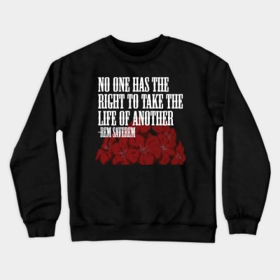 Rems Admonition White Crewneck Sweatshirt Official Haikyuu Merch