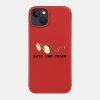 Love And Peace Phone Case Official Haikyuu Merch