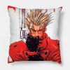 Trigun Throw Pillow Official Haikyuu Merch