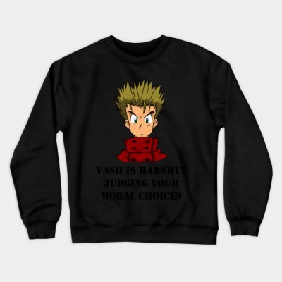 Vash Will Judge Crewneck Sweatshirt Official Haikyuu Merch