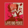 Love And Peace Pin Official Haikyuu Merch