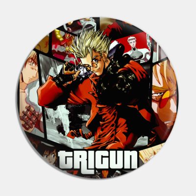 Trigun Vash The Stampede Pin Official Haikyuu Merch