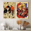 Japanese Anime Trigun Stampede Posters Art Bar Cafe Decorative Painting Kraft Paper Retro Picture for Living 1 - Trigun Shop