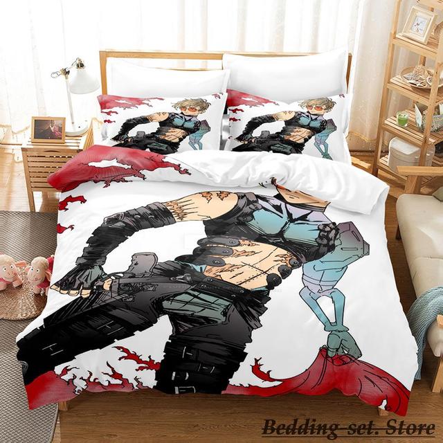 TRIGUN STAMPEDE Bedding Set Single Twin Full Queen King Size Bed Set Aldult Kid Bedroom Duvetcover.jpg 640x640 12 - Trigun Shop