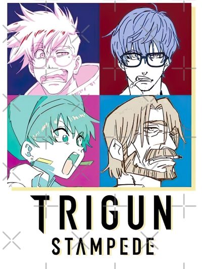 The Four Bucket hats Official Trigun Merch